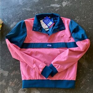 CB Pink and Blue Women's Windbreaker